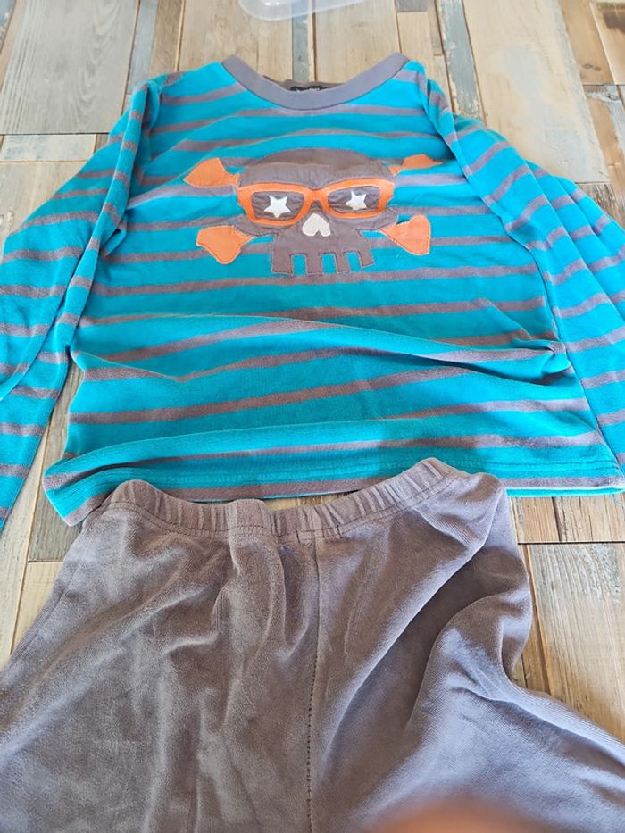 Pyjamas hiver garcon taille 12 ans marque inextenso - photo numéro 2