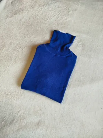 Pull col roulé femme Lefties taille L violet