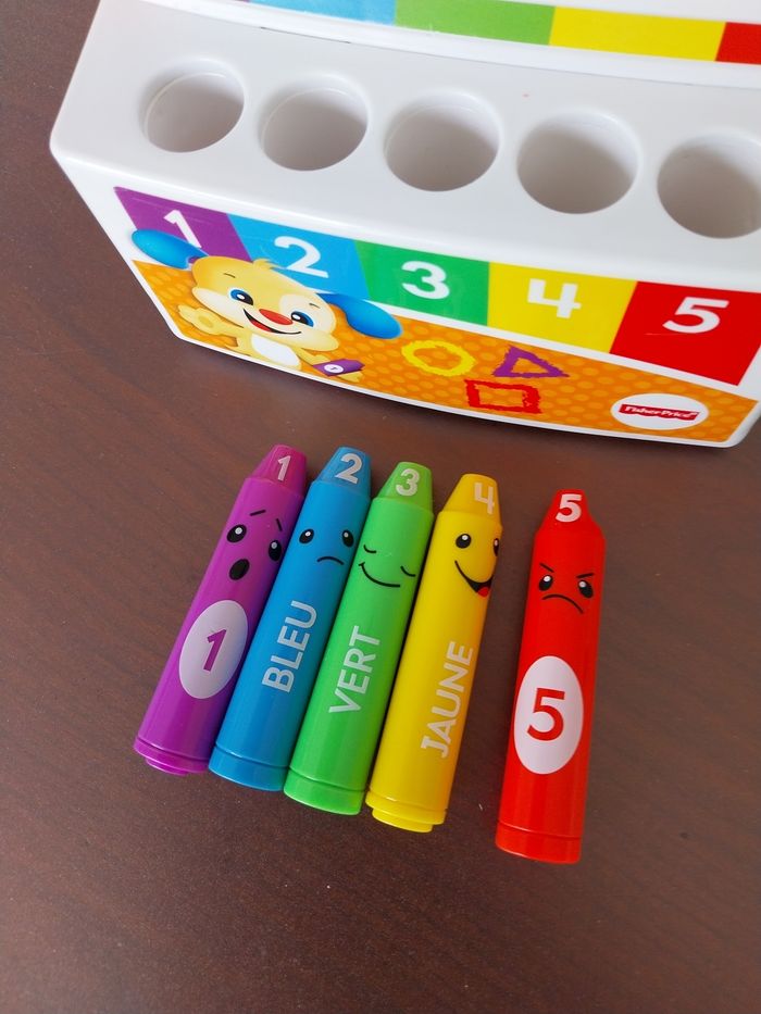Les crayons émotions  Fischer price - photo numéro 5