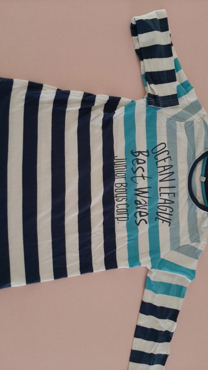 T shirt manches longues garçon 12 ans