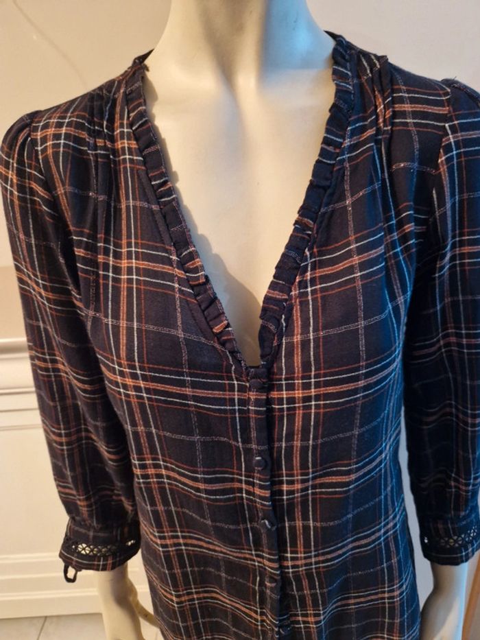 Blouse à carreaux 🤎 - photo numéro 2