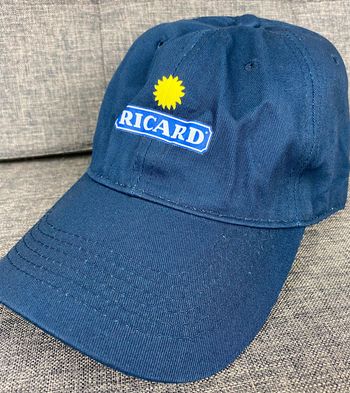 Casquette Ricard pastis Marine - Taille Unique ajustable NЕUF