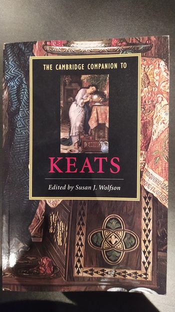 Keats Cambridge agrégation anglais