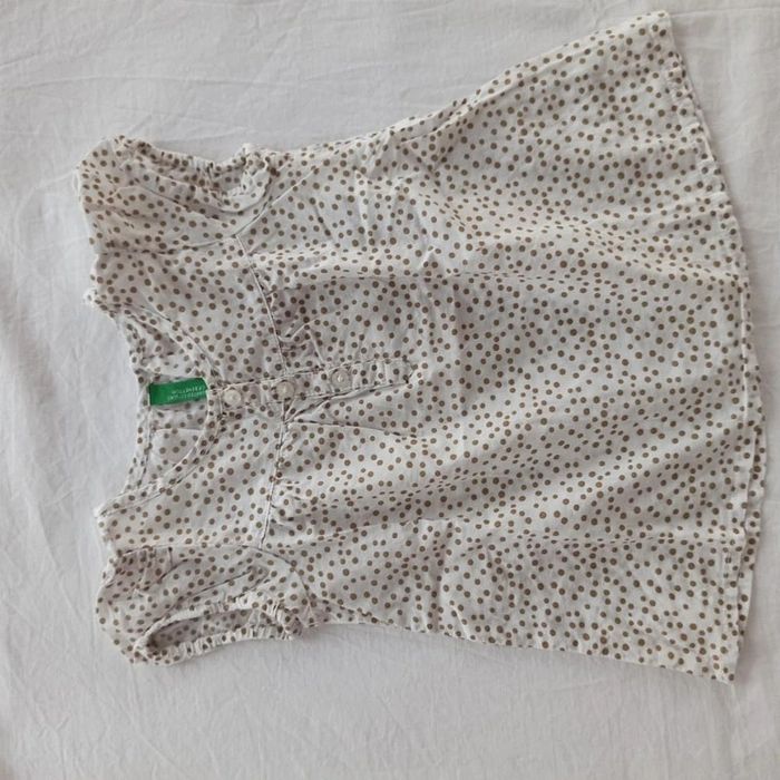 Blouse Benetton 12 mois