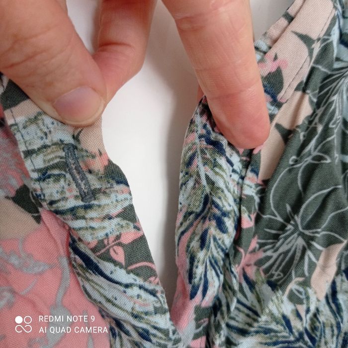 Chemise motifs feuilles t38/40 - photo numéro 5