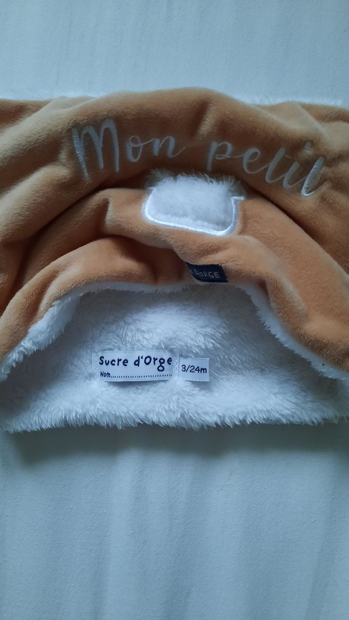 Tour de cou fausse fourrure, bébé fille/garçon - photo numéro 2