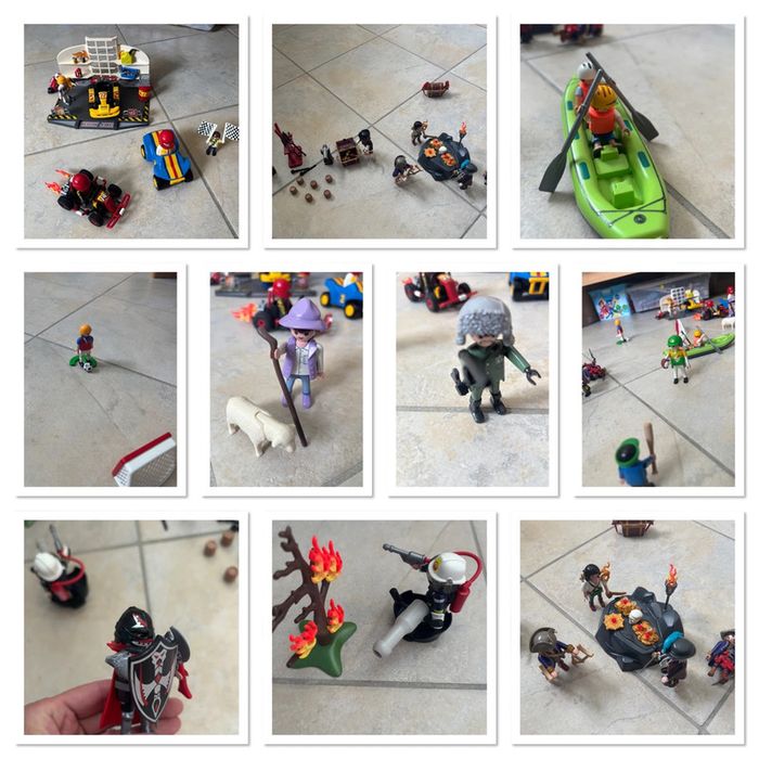 Lot Playmobil pirates voitures