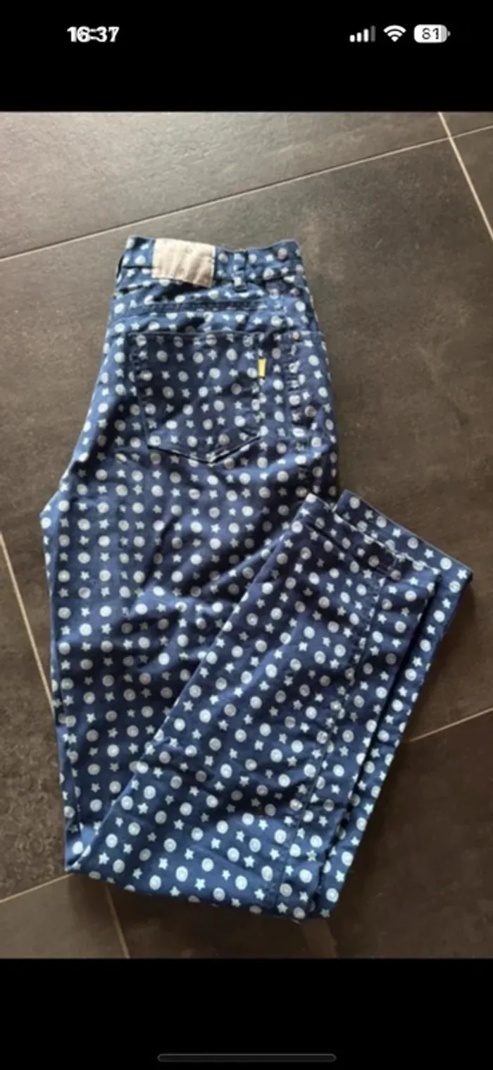 Jean 👖 vintage dorotennis coton/lycra t 2 - photo numéro 5