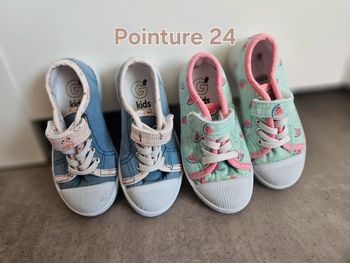 Lot chaussure été Gémo pointure 24