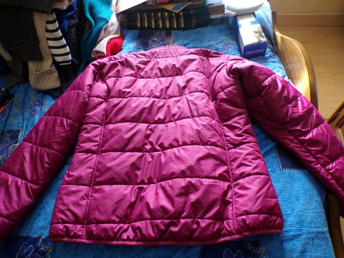Doudoune couleur prune taille XXL - photo numéro 4