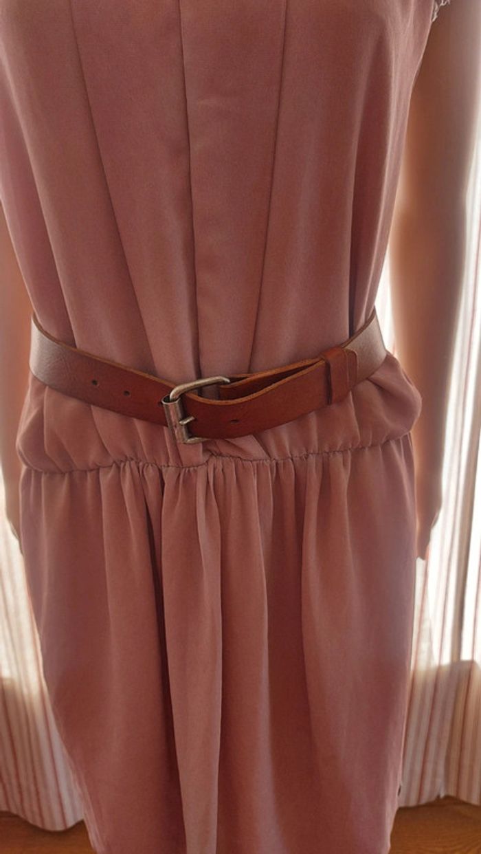 Ceinture Japan Rags cuir Marron 70cm - photo numéro 6