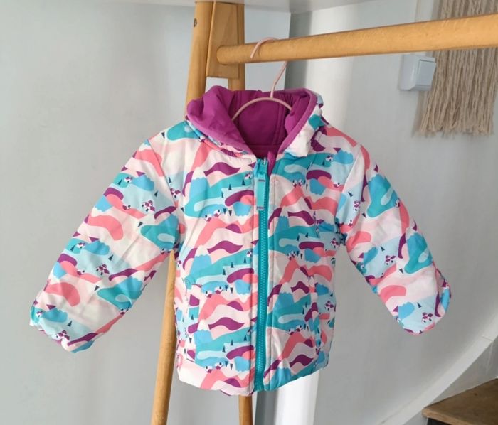 Manteau réversible taille 18/24 mois - photo numéro 2
