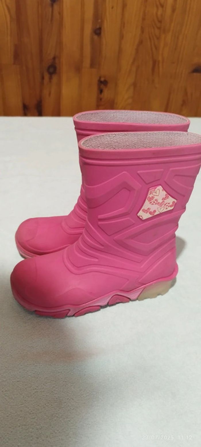 Bottes pluie lumineuses - photo numéro 5
