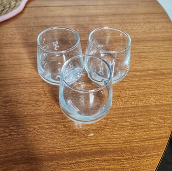 Lot de 3 petites verrines
