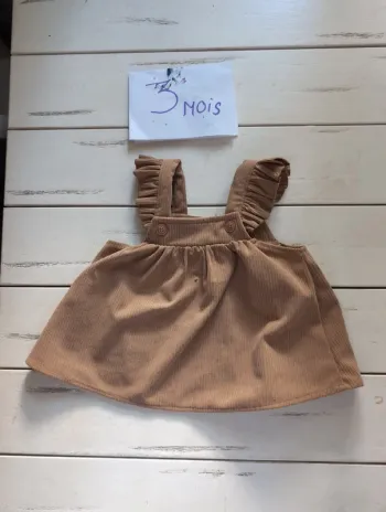 Robe bébé fille 0/1 mois