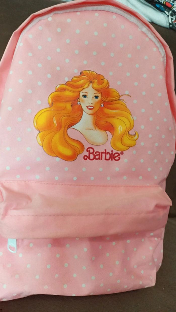Barbie années 80 sac à dos corde à sauter - photo numéro 2