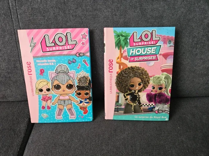 Lot 2 livres L.O.L Surprise