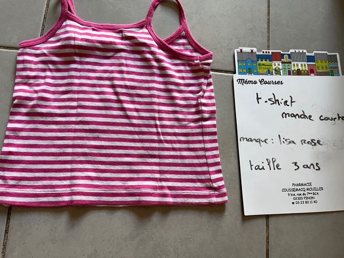 T shirt fille 3 ans - photo numéro 2