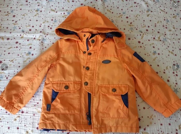 Manteau 3 en 1 Sergent Major Orange 2 ans 92cm