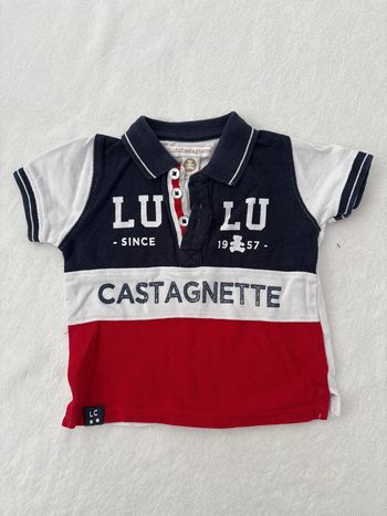 Polo lulu castagnette 6 mois