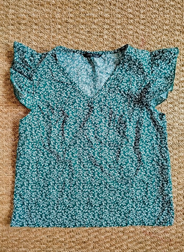 Blouse fleurie