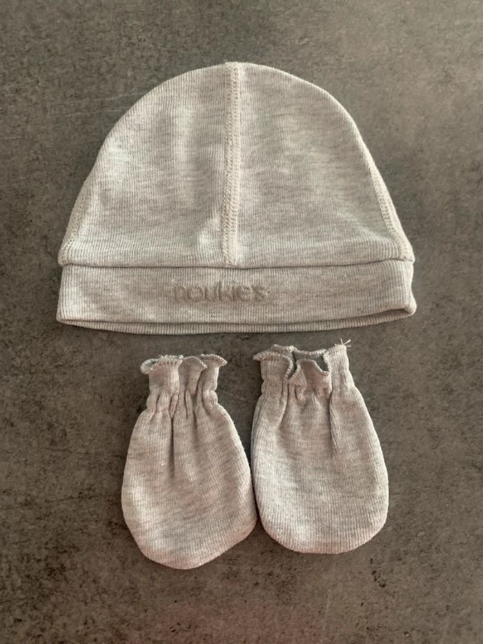 Bonnet et moufles