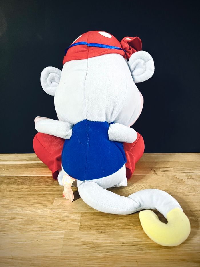 Grande Peluche Babouche Pirate 60 cm - Dora l’Exploratrice Singe - Dora the Explorer Monkey - Nickelodeon Viacom