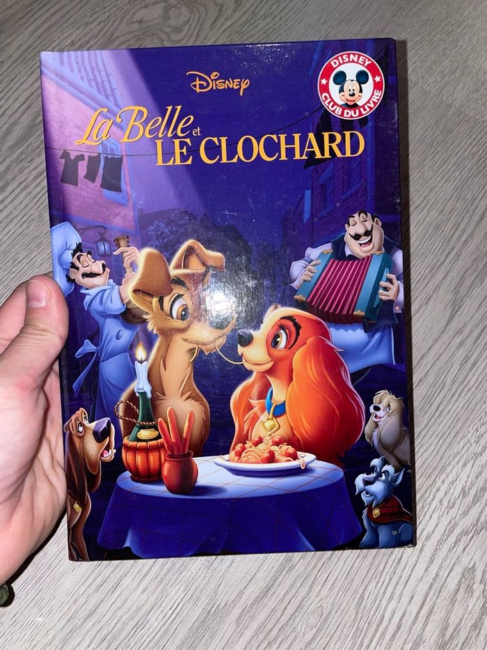 Livre Disney la belle et le clochard