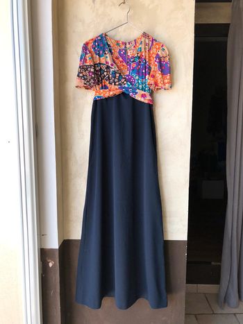 Superbe Robe longue vintage 70’