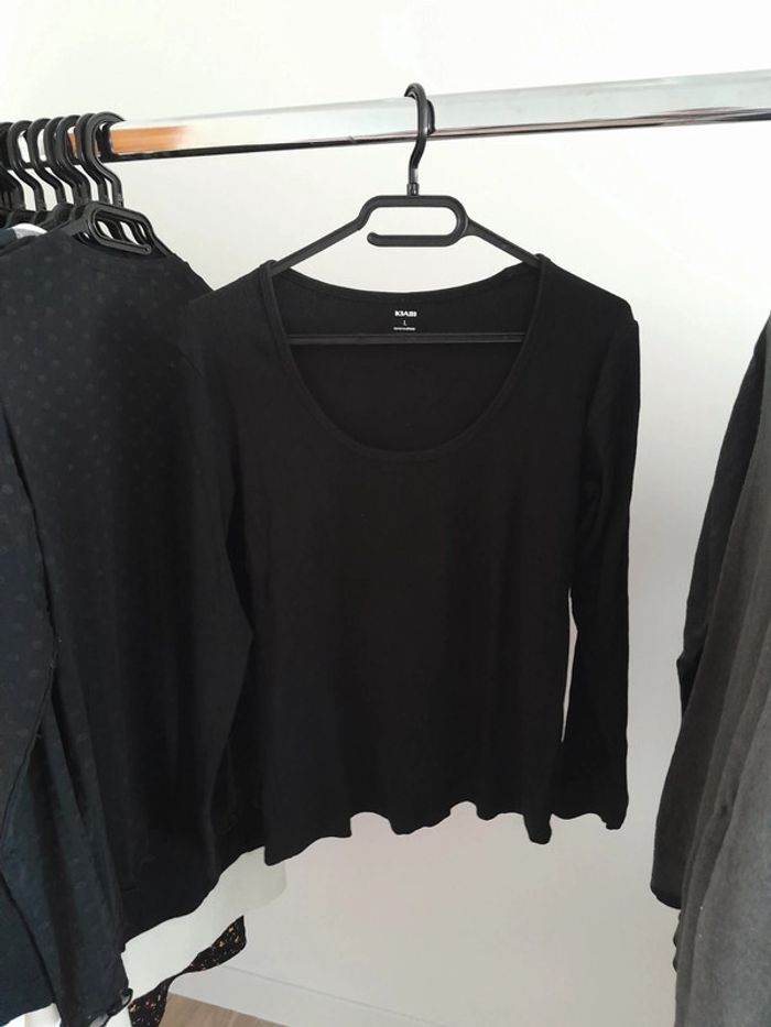 T-shirt manches longues femme L