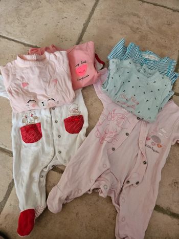 Lot 6 pyjamas mi-saison