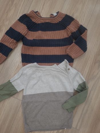Lot 2 magnifiques pulls maille