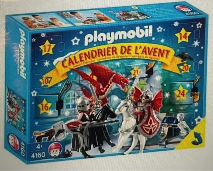 Lot Calendrier de l’Avent « Chevalier des dragons » Playmobil n°4160 - photo numéro 7