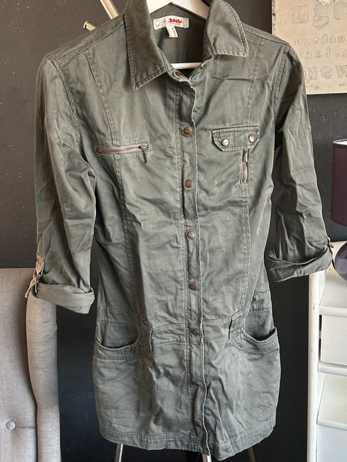 Robe courte en jean Jennyfer taille 36 - photo numéro 2
