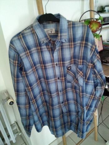 Belle chemise à carreaux homme XL