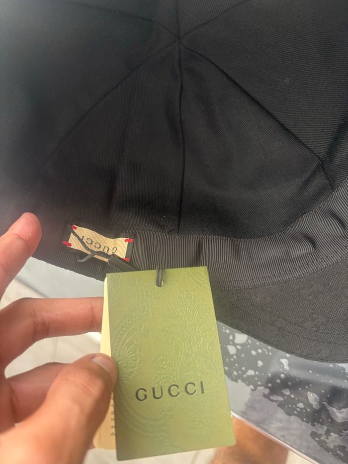 Casquette Gucci noir - photo numéro 2
