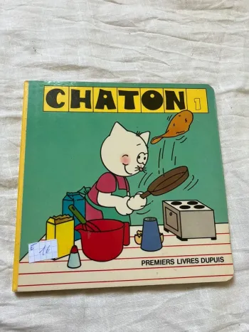 Livre bébé – Chaton 1 – Mes premiers livres Éditions Dupuis