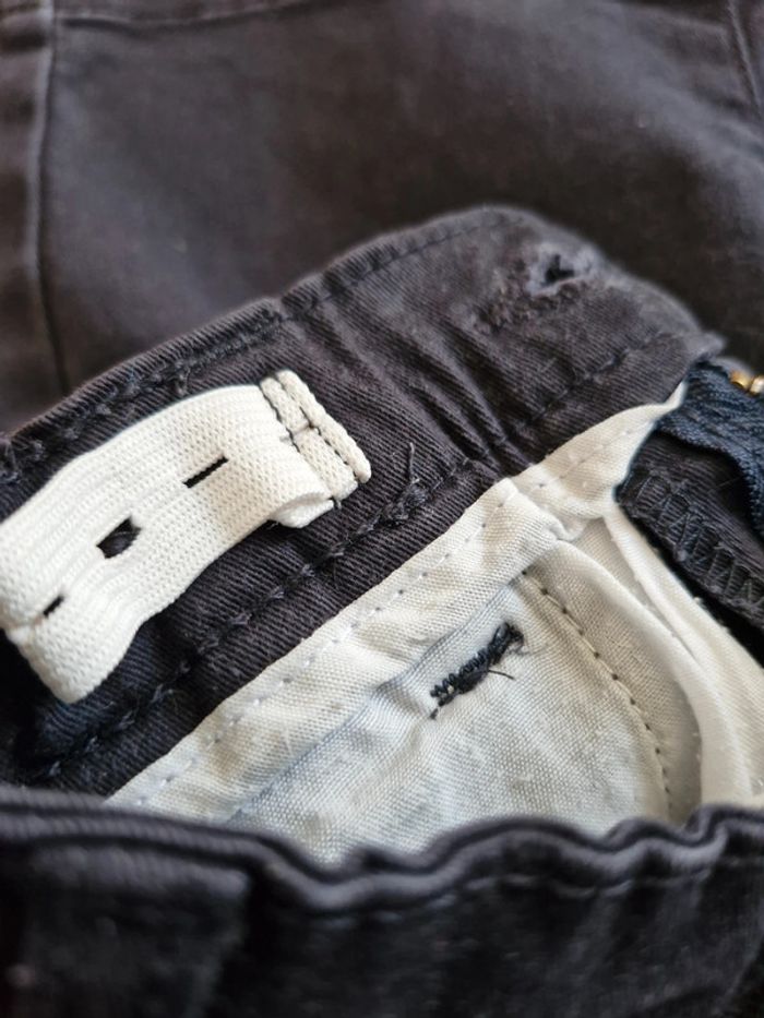 Short garçon 3 ans influx noir coton élasthanne - photo numéro 3