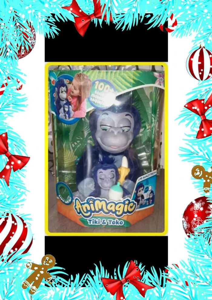 Peluche interactive Tiki et Toko