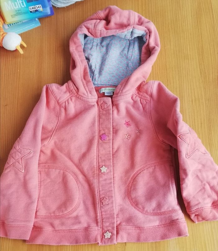 Vertbaudet veste sweat 4 ans