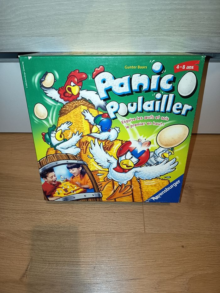 Jeu de société enfant, Panic au poulailler 4-8 ans, Ravensburger