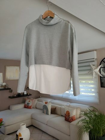 Pull chemise zara taille S