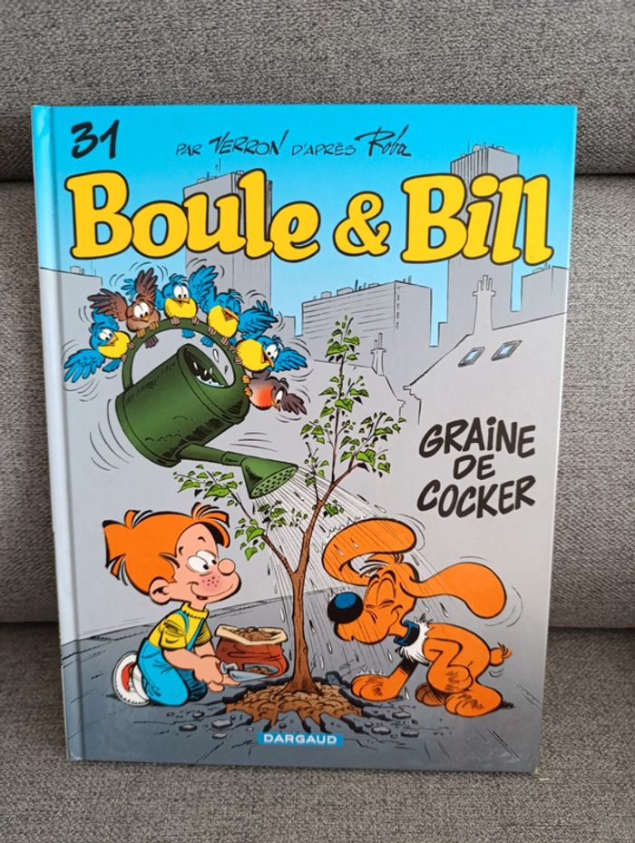 BD Boule et Bill "graine de cocker"
