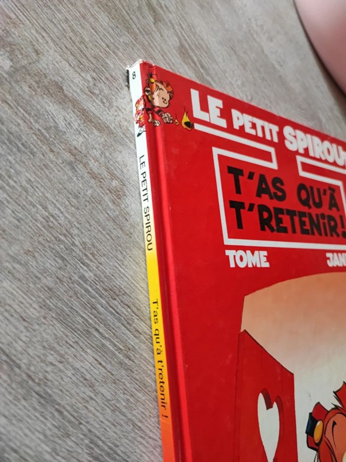 Bd le petit Spirou - numéro 8 - t'as qu'à te retenir - photo numéro 2