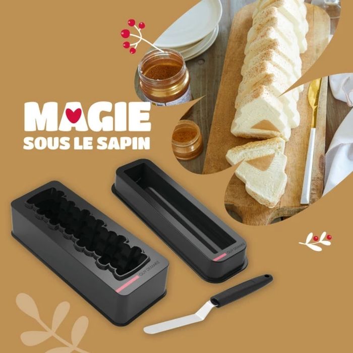 Offre moule bûche sapin guy demarle