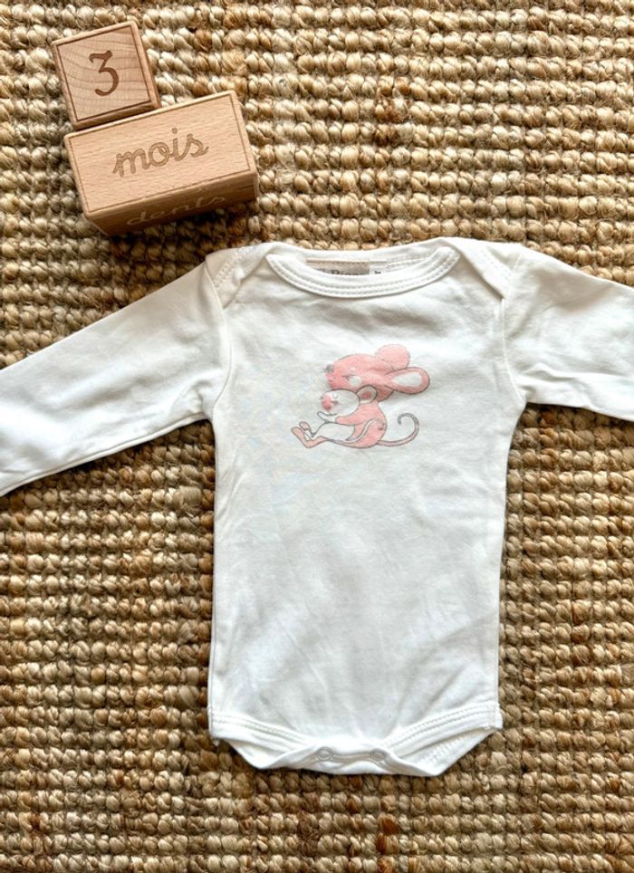 Body Picco Mini 3mois / 60cm