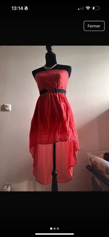 Très belle Robe bustier