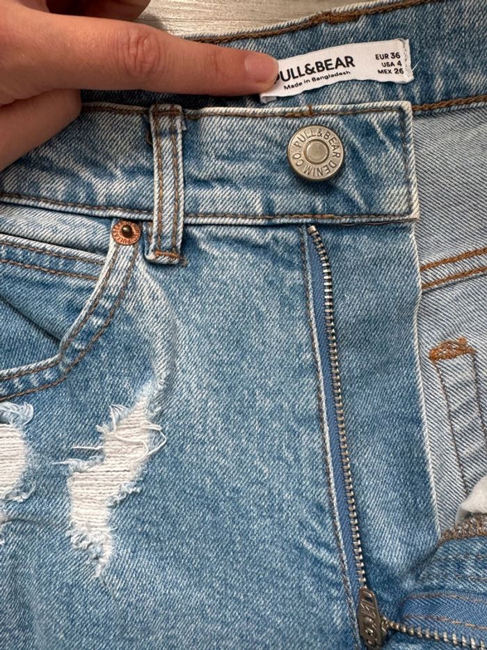 jeans mom ~ pull & bear ~ taille 36 - photo numéro 4