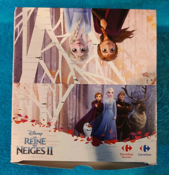 Boite de 250 pochettes de cartes Reine des Neiges, neuve - photo numéro 1
