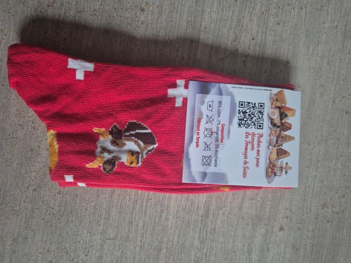 Chaussettes gruyère suisse - photo numéro 2
